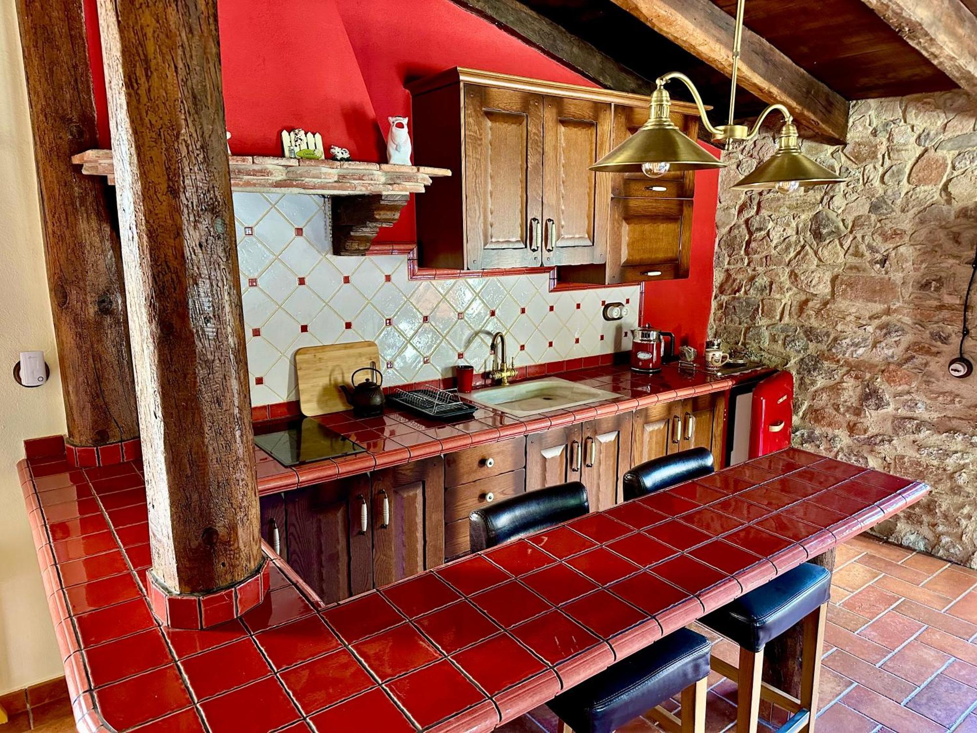 Masia Can Viver - Olive Oil Tourism B&B Bigues I Riells Екстериор снимка