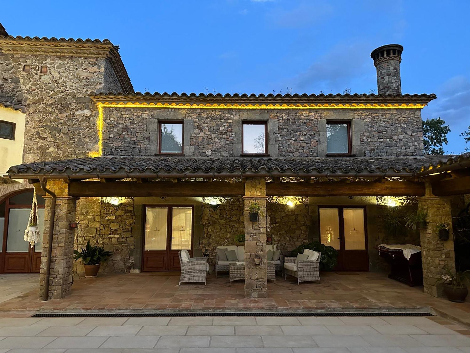 Masia Can Viver - Olive Oil Tourism B&B Bigues I Riells Екстериор снимка